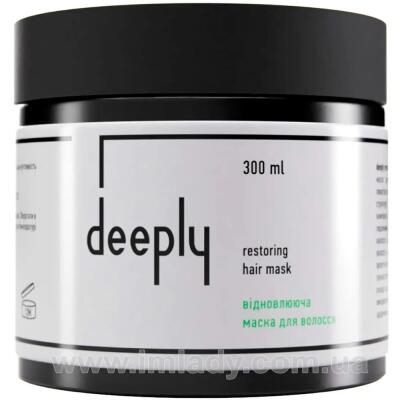 Відновлююча маска для волосся Deeply restoring hair mask 300 мл