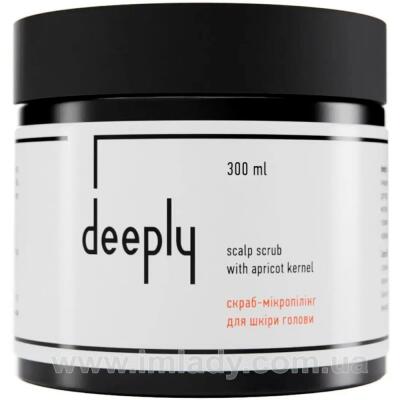 Скраб для шкіри голови Deeply scalp scrub with apricot kernel 300 мл