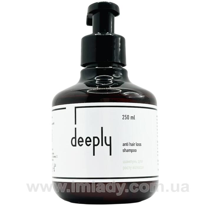 Зміцнюючий шампунь від випадіння волосся Deeply anti hair loss shampoo 250 мл
