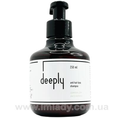 Зміцнюючий шампунь від випадіння волосся Deeply anti hair loss shampoo 250 мл