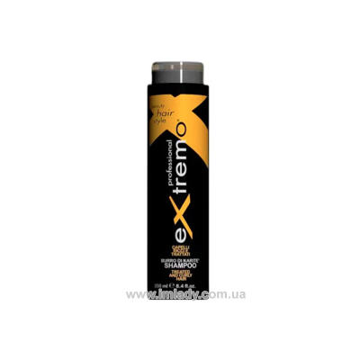 Шампунь для кучерявого та пошкодженого волосся з маслом ши Extremo Treated and Curly Haire 250 мл