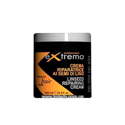 Регенеруюча маска Extremo Linseed Repairing Cream з екстрактом насіння льону 1000 мл
