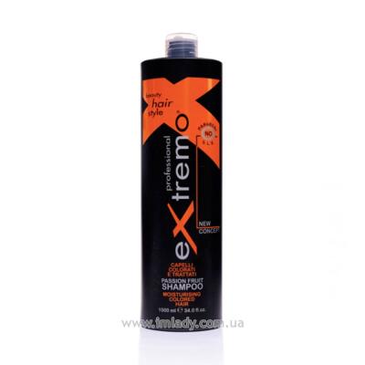 Зволожуючий шампунь для фарбованого волосся Extremo Passion Fruit Shampoo 1000 мл