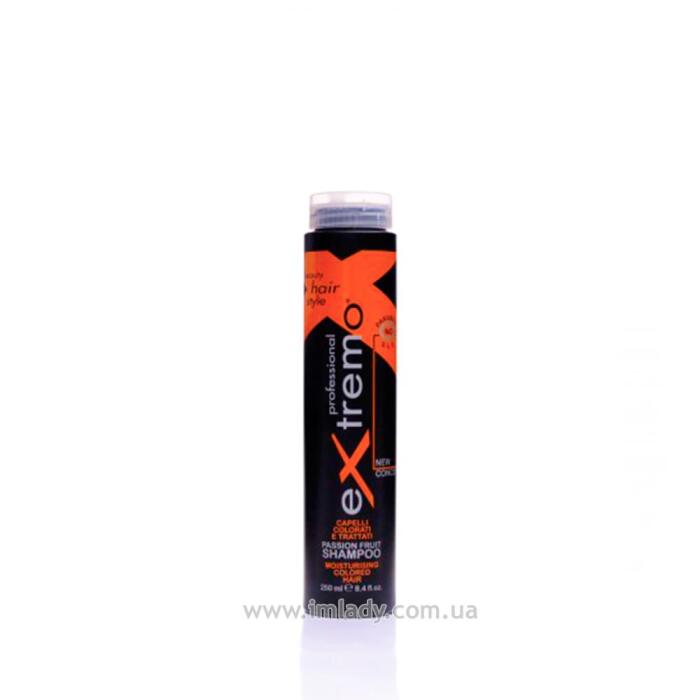Зволожуючий шампунь для фарбованого волосся Extremo Passion Fruit Shampoo 250 мл
