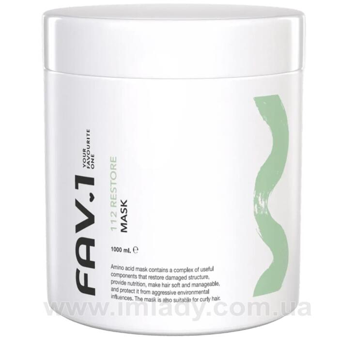 Амінокислотна маска FAV.1 112 restore mask 1000 мл