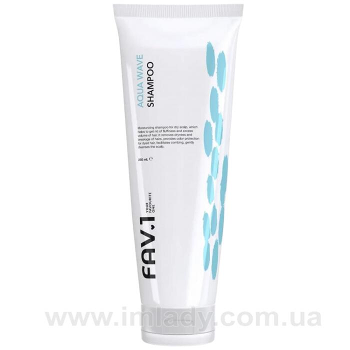Зволожуючий шампунь FAV.1 aqua wave shampoo 250 мл