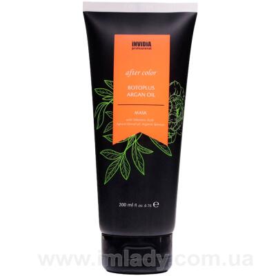 Маска для фарбованого волосся Invidia Botoplus Argan 200 мл