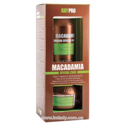 Набір з олією макадамії для ламкого волосся KayPro Macadamia 100 мл