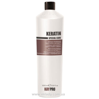 Шампунь з кератином для хімічно пошкодженого волосся KayPro Keratin 1000 мл