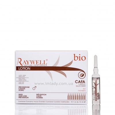 Ампули від випадіння волосся для чоловіків Raywell Bio Cafa Lotion 10 шт.