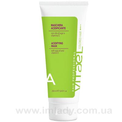 Маска для фарбованого волосся Vitael colored hair acidifying mask 250 мл